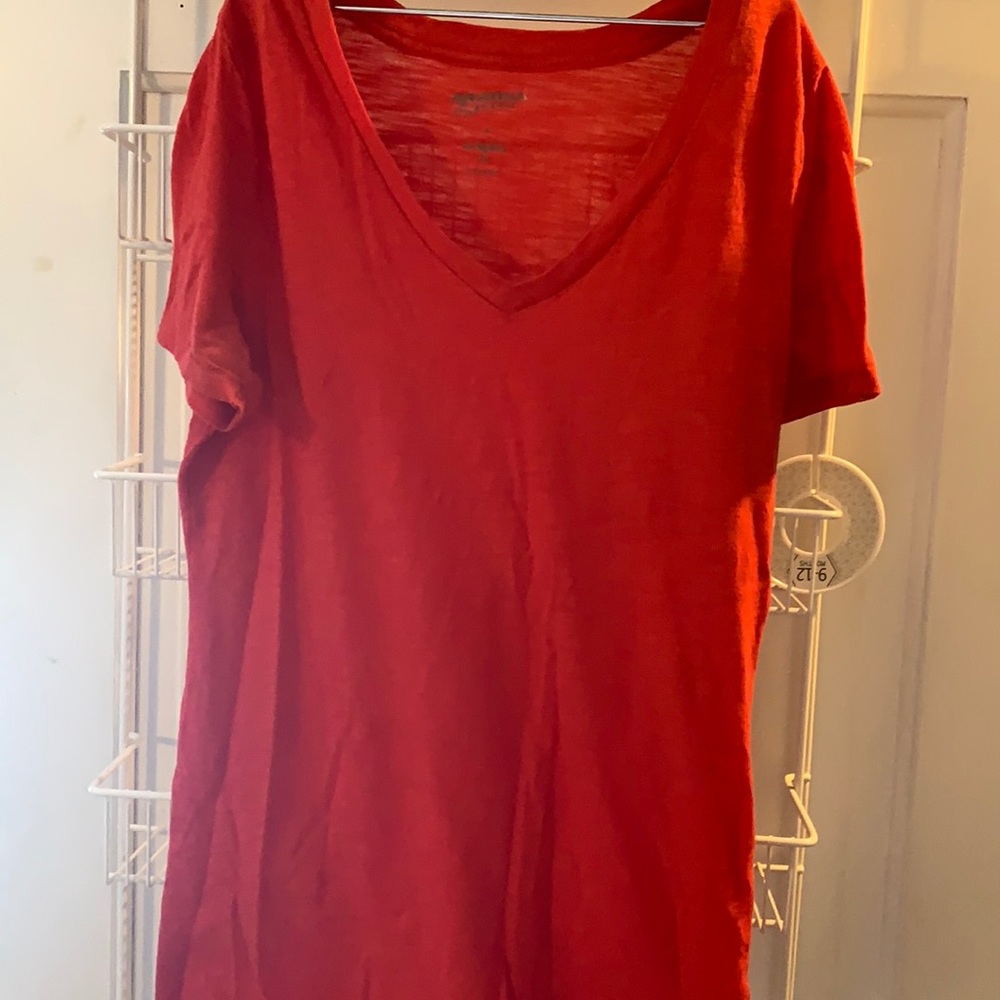 Red and pink  V neck ❤️‍🔥💕